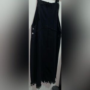 Plus size women’s Rhomper denim Jeans Dress